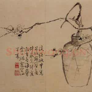 1732年 边寿民《杂画册》国画花鸟写意作品图片鉴赏