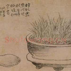 1733年 边寿民《杂画册》国画花鸟写意作品图片鉴赏