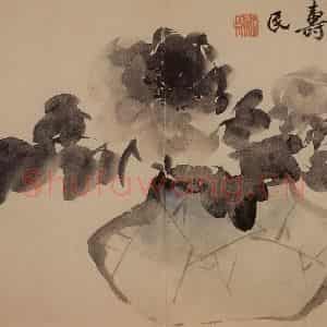 1739年 边寿民《芦雁花卉册》国画花鸟写意作品图片鉴赏