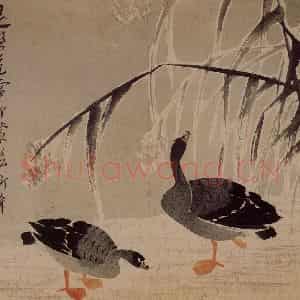 1743年 边寿民《杂画册》国画花鸟写意作品图片鉴赏