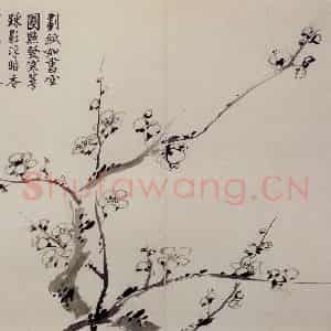 清代 罗聘《师弟合璧册》国画花鸟作品图片鉴赏