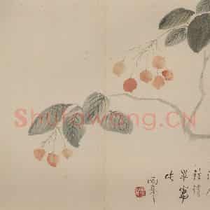 清代 罗聘《山水花卉册》国画花鸟作品图片鉴赏