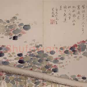 清代 罗聘《山水花卉册》国画花鸟作品图片鉴赏