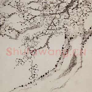 清代 罗聘《梅花册》国画花鸟作品图片鉴赏