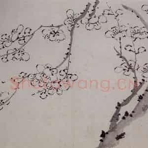 清代 罗聘《梅花册》国画花鸟作品图片鉴赏