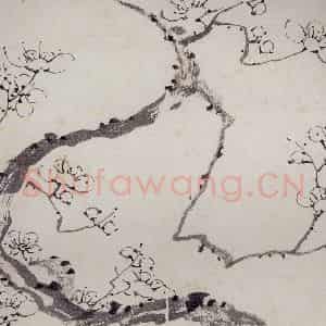 清代 罗聘《梅花册》国画花鸟作品图片鉴赏