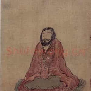 清代 罗聘《罗汉图》国画人物作品图片鉴赏