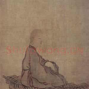 清代 罗聘《罗汉图》国画人物作品图片鉴赏