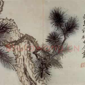 清代 罗聘《花卉册十二开》国画花鸟作品图片鉴赏