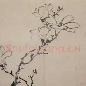 明代 陈淳《花卉图》国画花鸟作品图片鉴赏