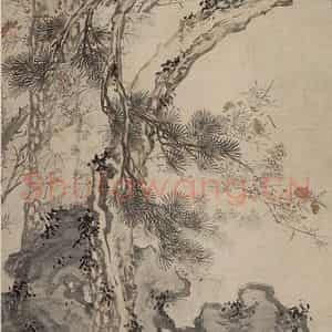 明代 陈淳《四季花卉屏》国画花鸟作品图片鉴赏