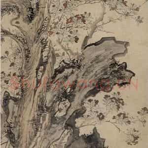 明代 陈淳《四季花卉屏》国画花鸟作品图片鉴赏