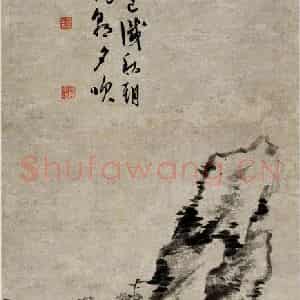 明代 陈淳《众草栖白露》国画花鸟作品图片鉴赏