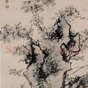 明代 陈淳《花卉图》国画花鸟作品图片鉴赏