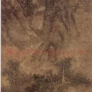 1654年 龚贤《写梅花道人》国画山水作品图片鉴赏