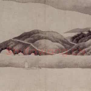 1657年 龚贤《山水册》国画山水作品图片鉴赏