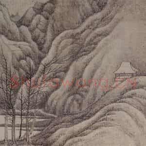 1657年 龚贤《山水册》国画山水作品图片鉴赏