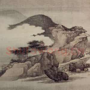 明末清初 樊圻《山水册》国画山水作品图片鉴赏
