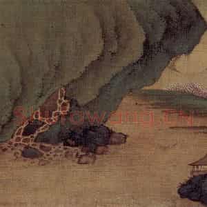 明末清初 樊圻《山水册》国画山水作品图片鉴赏