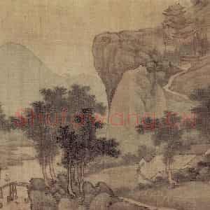 明末清初 樊圻《山水册》国画山水作品图片鉴赏