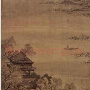 明末清初 樊圻《山水条屏》国画山水作品图片鉴赏