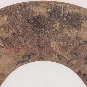 明末清初 吴宏《山水》国画山水作品图片鉴赏