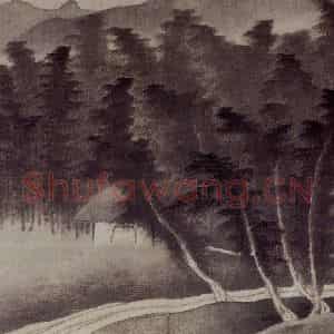 1657年 龚贤《山水册》国画山水作品图片鉴赏