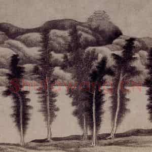 1657年 龚贤《山水册》国画山水作品图片鉴赏