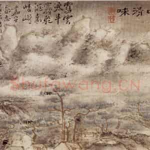 清代 高凤翰《山水花卉册八开》国画花鸟作品图片鉴赏