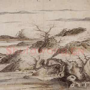 清代 高凤翰《山水花卉册八开》国画山水作品图片鉴赏