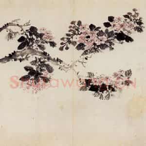 清代 高凤翰《花卉册十开》国画花鸟作品图片鉴赏