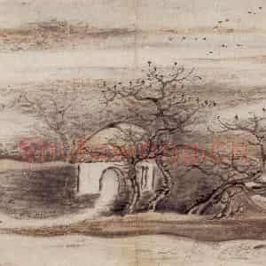 清代 高凤翰《山水花卉册八开》国画山水作品图片鉴赏
