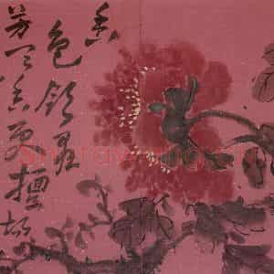 清代 高凤翰《花卉册十二开》国画花鸟作品图片鉴赏