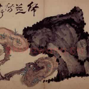 清代 高凤翰《书画册》国画花鸟作品图片鉴赏