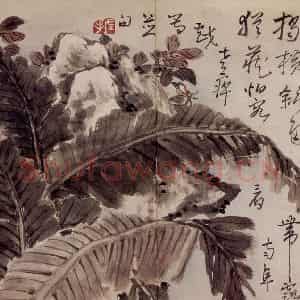 清代 高凤翰《杂画册十开》国画花鸟作品图片鉴赏