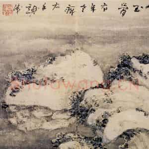 清代 高凤翰《花卉册》国画花鸟作品图片鉴赏