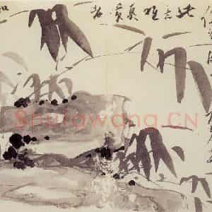 清代 高凤翰《花卉册》国画花鸟作品图片鉴赏