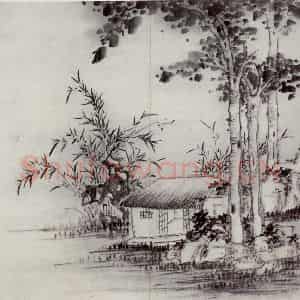 清代 高凤翰《山水花卉册》国画山水作品图片鉴赏