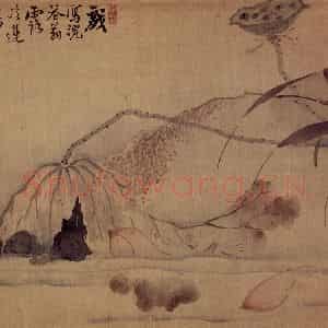 清代 高凤翰《杂画册》国画花鸟作品图片鉴赏