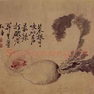 清代 高凤翰《杂画册》国画花鸟作品图片鉴赏
