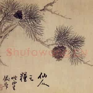清代 高凤翰《杂画册》国画花鸟作品图片鉴赏