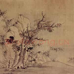 清代 高凤翰《杂画册》国画花鸟作品图片鉴赏
