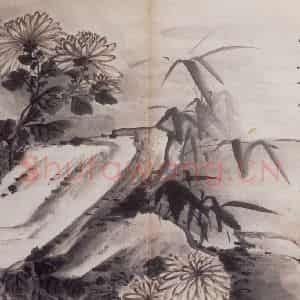 清代 高凤翰《花卉册》国画花鸟作品图片鉴赏