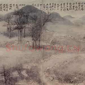 清代 高凤翰《山水册》国画山水作品图片鉴赏