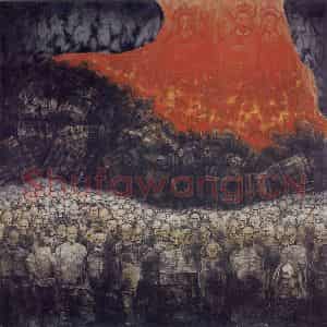 1989年 唐勇力《历史不能忘却》国画人物作品图片鉴赏