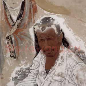 1998年 唐勇力《敦煌之梦》国画人物作品图片鉴赏