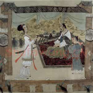 1987年 唐勇力《木兰诗》国画综合作品图片鉴赏