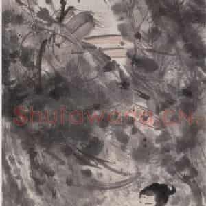 1946年 傅抱石《二湘图》国画人物作品图片鉴赏