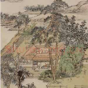 现代 张大壮《庐鸿草堂》国画综合作品图片鉴赏