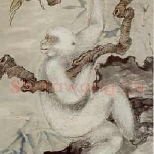 民国 陆恢《神仙祝寿》国画综合作品图片鉴赏